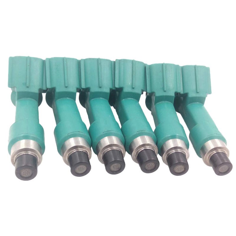 JESBEN FJ787 6pcs Set Fuel Injector 12 Holes Nozzles Replacement for Tacoma Tundra 4.0L 2005 4Runner 4.0L 2003-2009 FJ Cruiser 4.0L 2007-2009 23209-39075 23250-31060 - Image 2